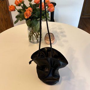 Little Liffner Black wristlet/shoulder strap purse